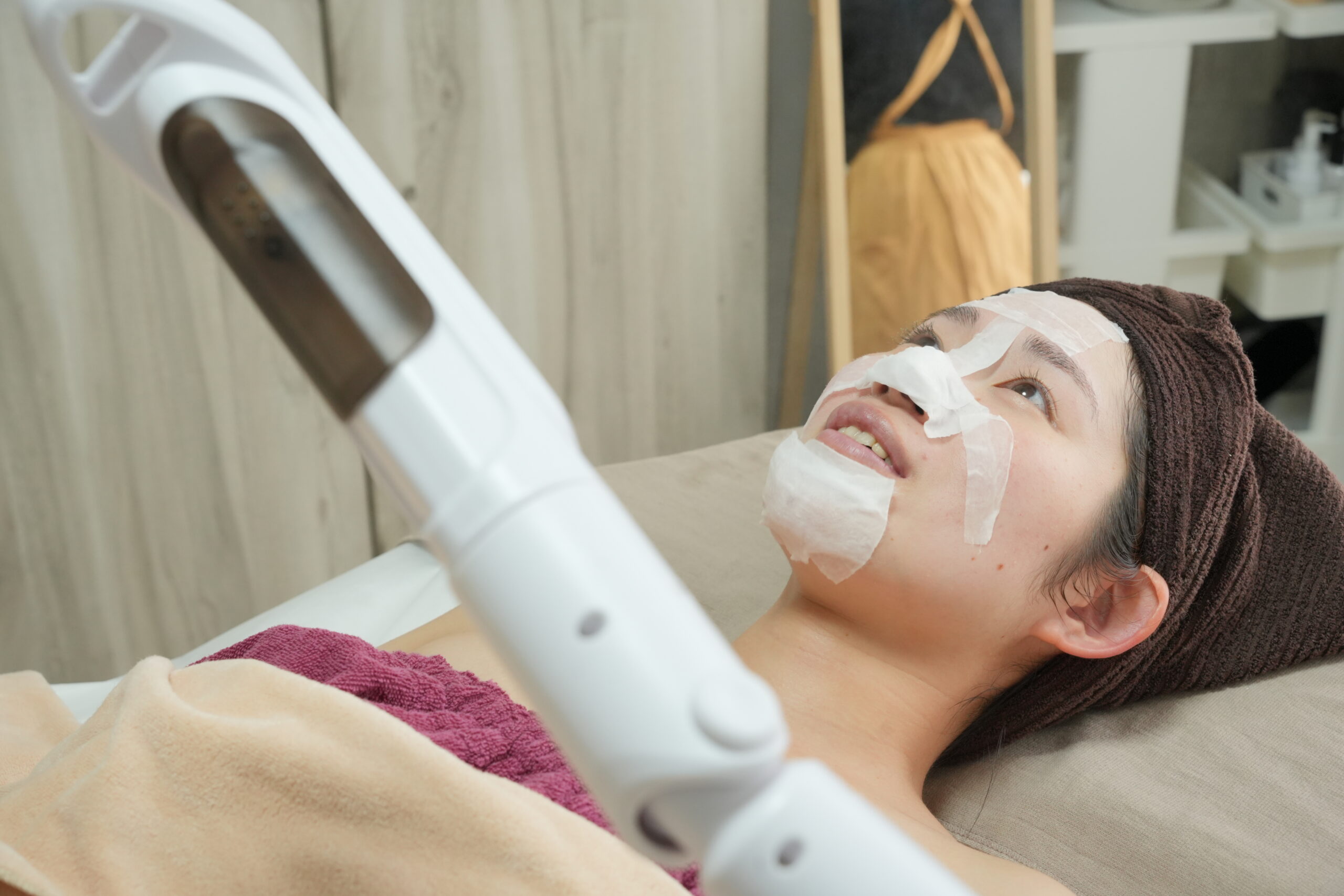 kaka’s salon 東大阪・瓢箪山の施術の様子
